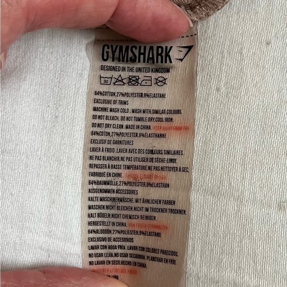 Gymshark Revival Jogger Pullon Drawstring Light Pink Tan Sweatpants  Womens S - Picture 6 of 16